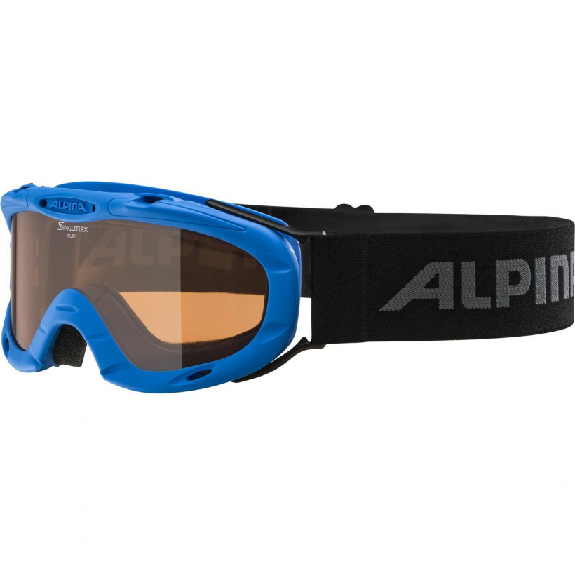 Очки горнолыжные Alpina Ruby S Sh Blue Sh S1 детские (арт. A7050488) - 
